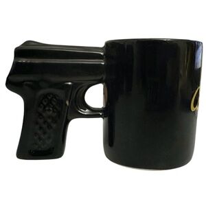 Cabela’s Shot Glass 2 oz Black Gun Handle